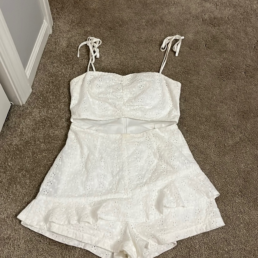 Princess Polly white romper